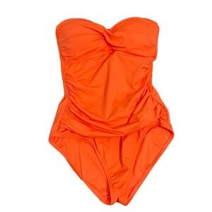 Anne Cole Women's Twist Front Shirred One Piece Swimsuit  NWT Size 6